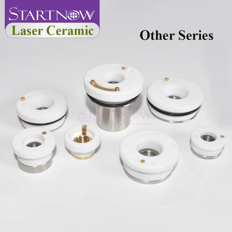 Startnow Raytools 파이버 커팅 헤드 레이저 깍지 커넥터용 세라믹 링 CKY-D18, 3D 깍지 거치대, O.D.28/32 WSX Ospri MAX