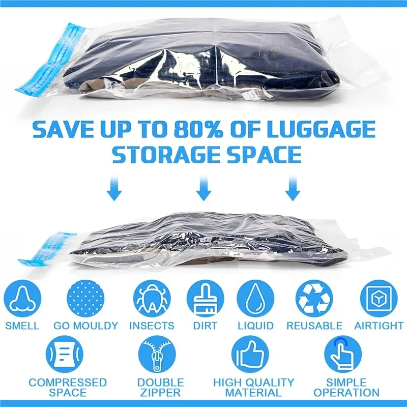 Roll-Up Travel Compression Bags 3