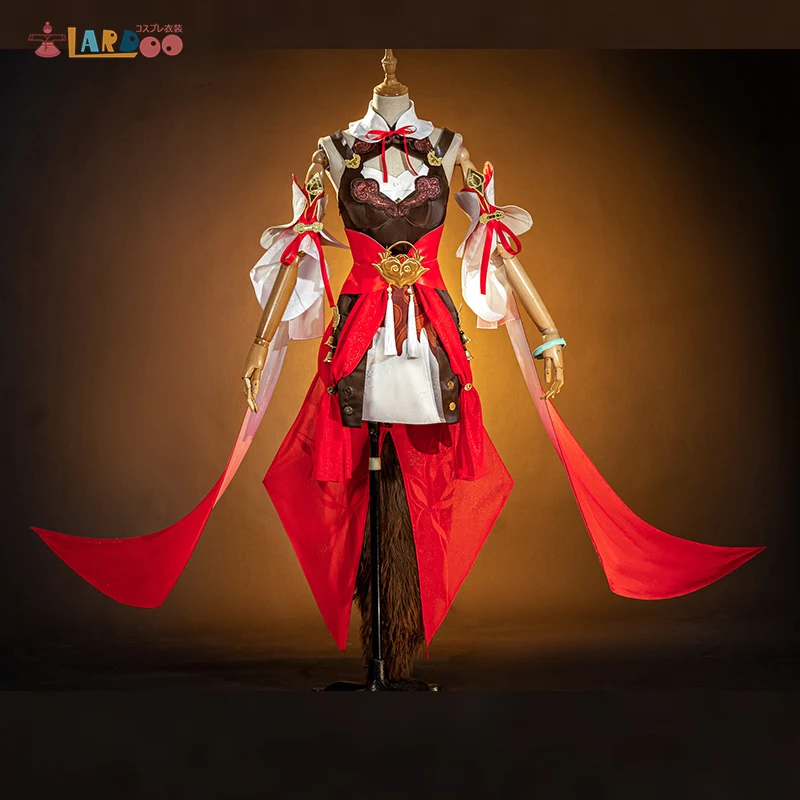

Lardoo Tingyun Cosplay Costume Game Honkai Star Rail Tingyun Tail Ear Accessories Anime Woman Suit Halloween Costume
