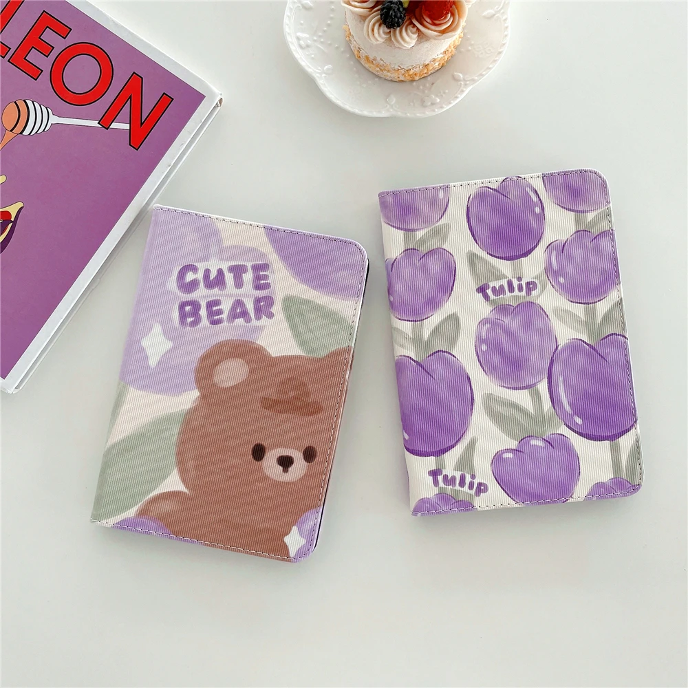 

Dutch Tulip Tablet Beschermhoes for IPad Air5 4 IPad Pro 2021 Cover IPad 10.5 IPad 7 8 9 10Th IPad Mini 6 5 4 3 2