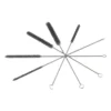 5/10pcs Cleaning Brushes Stainless Steel Brass Cylinder Wire Tube Pipe Cleaning Brush For Power Drill Descaling Rust Removal 3