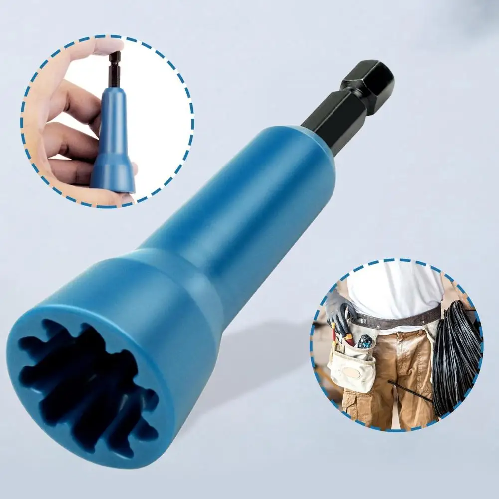 

Spin Twist Wire Connector Compact Size Wire Twisting Tool Reusable High-efficiency Wire Nut Driver for Enhanced Wiring