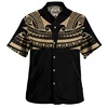 Summer New Vintage 3D Polynesian Islands Printed Shirts Coat Of Arm Graphic Short Men Fashion Cool Clothes Top 3
