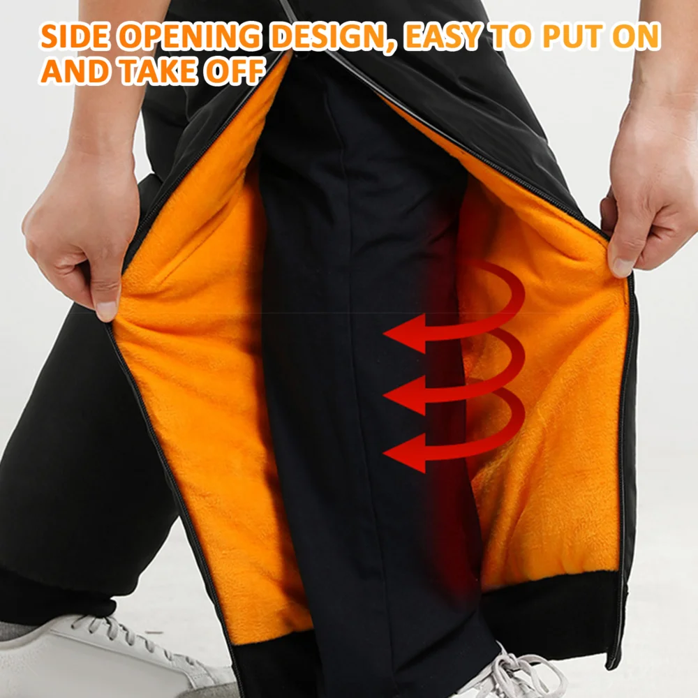 40/60/70 cm Winter Motorrad Knie Brace Verdicken Warme Winddicht Schutz Beinlinge Fleece Windschutzscheibe Bein Abdeckung radfahren Schutz – Detail 2