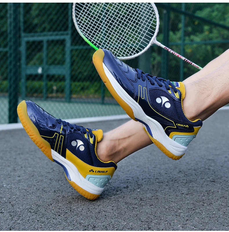Description Picture 5 of itemMen Badminton Shoes Professional Training Table Tennis Shoes Original High Quality Sneakers Indoor Competition Volleyball Shoes