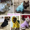 Clothes for Cats Pet Clothes Cat Coat Jacket Dog Clothes For Small Dogs Cats Hoodies Pet Outfits Solid Cat Clothing Pet Apparel 3