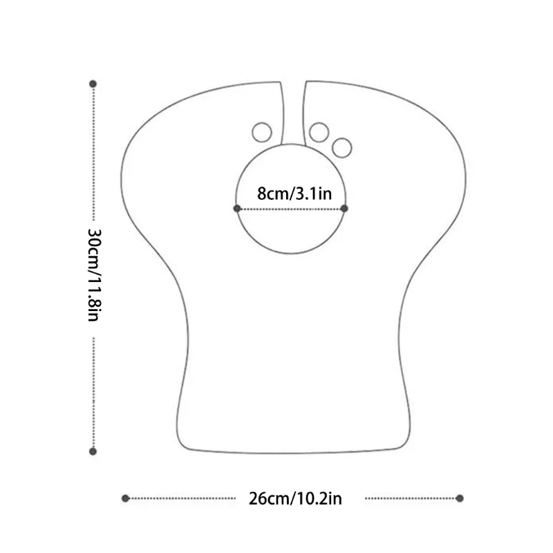 Babador à prova d'água para bebês recém-nascidos, babador algodão macio e confortável para bebês, toalha alimentação