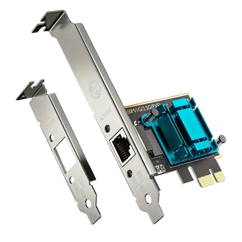 

Стабильное соединение, сетевая карта Base-T PCIe 2,5 Гбит/с, скорость 1000/2500 Мбит/с, алюминиевый радиатор, эффективное