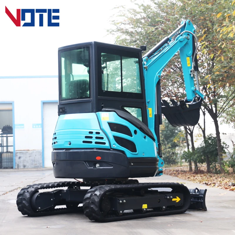 Mini Escavatore Del Motore Di Epa Di Consegna Veloce 3.5 Tonnellate 2.5 Tonnellate Nuovo Escavatore Cingolato Escavatore Cingolato Ruota Mini Escavato