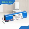 6800mAh Replacement Battery for Ecovacs Deebot Ozmo 900,901,905,920,930,937,N8,N8 Pro Li-ION 14.4V Robot Vacuum Cleaner Battery 3