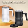 110V/220V Electric Milk Frother 4 In 1 Auto Mixer for Coffee Milk Foamer Machine Stainless Steel Milk Heating Steamer Foamer 1