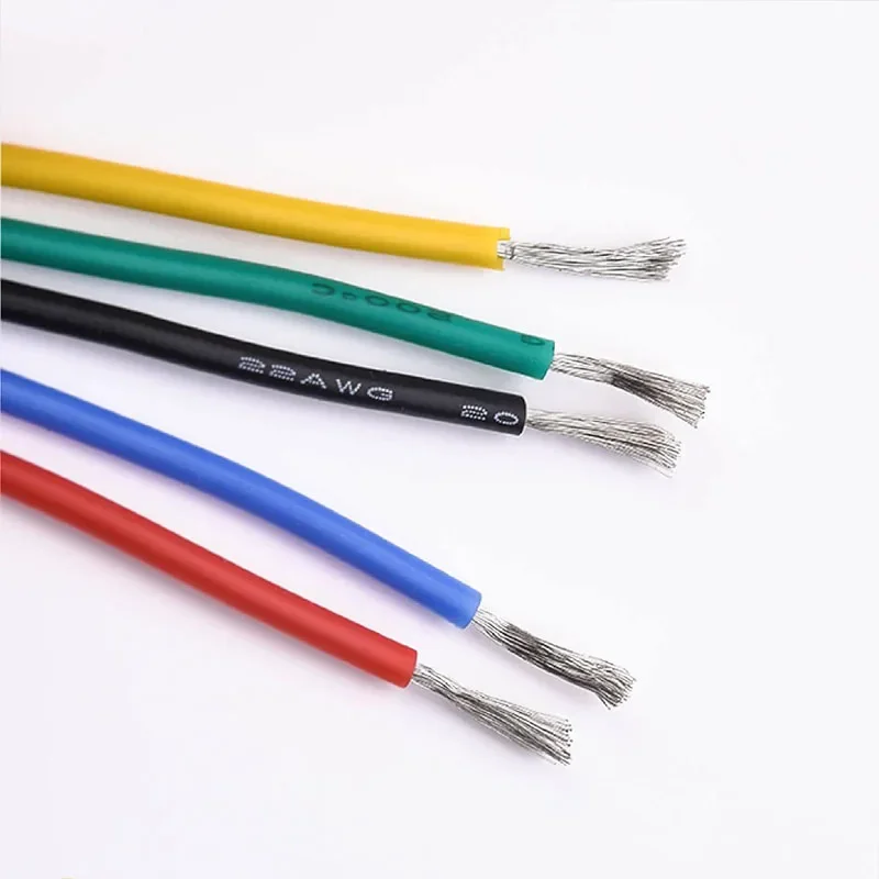 Premium High-Temperature Soft Silicone Stranded Tinned Copper Wire Collection