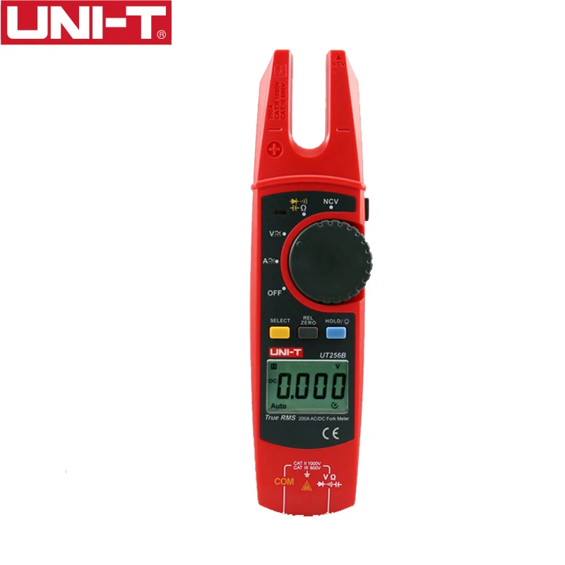 

UNI-T UT256B цифровой истинное среднеквадратичное значение вилка автоматический мультиметр 200 А измерительные Клещи постоянного и переменного тока тестер бесконтактного напряжения вольтметр с автоматическим выбором диапазона