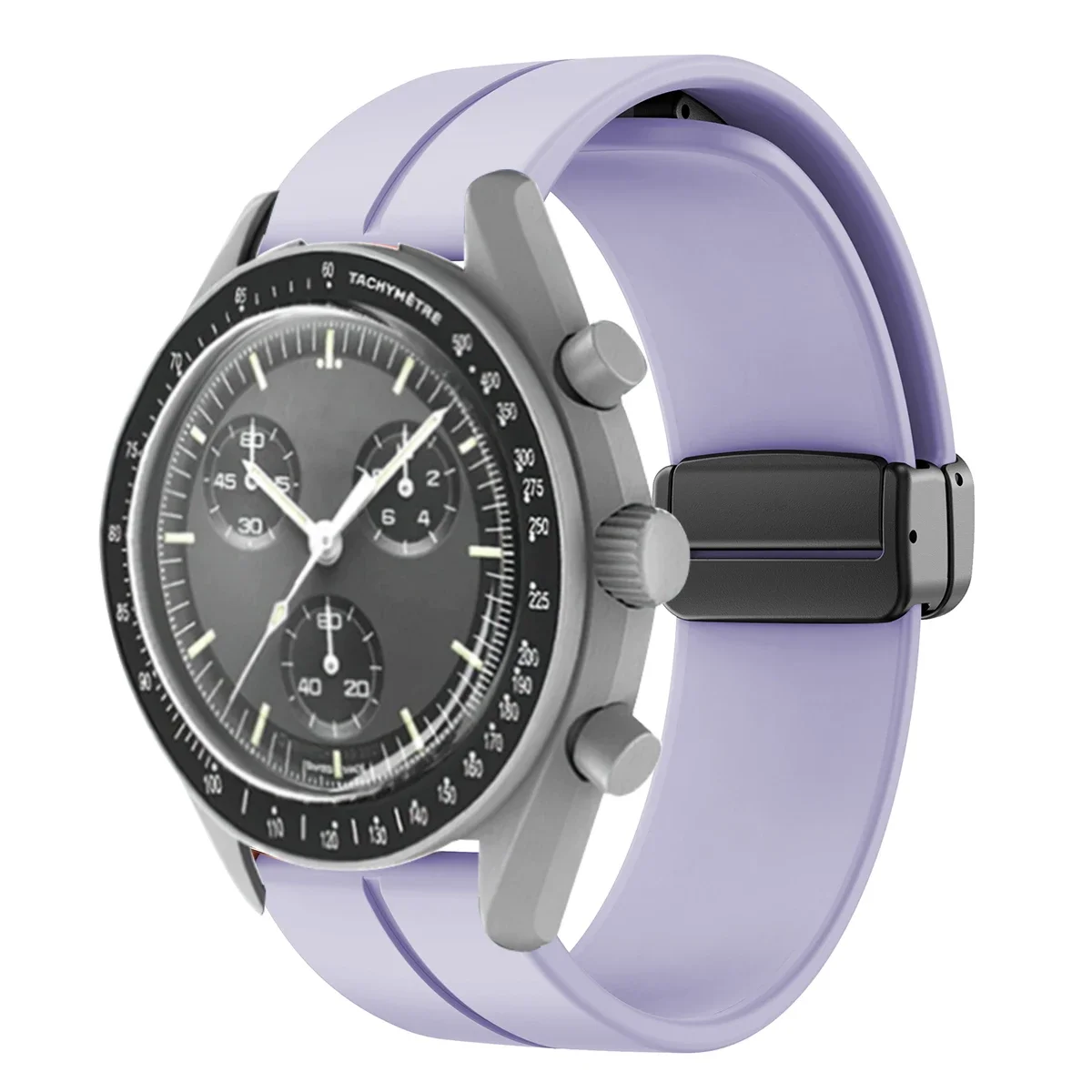 Silicone Magnetic Buckle Wristband Replacement Bracelet
