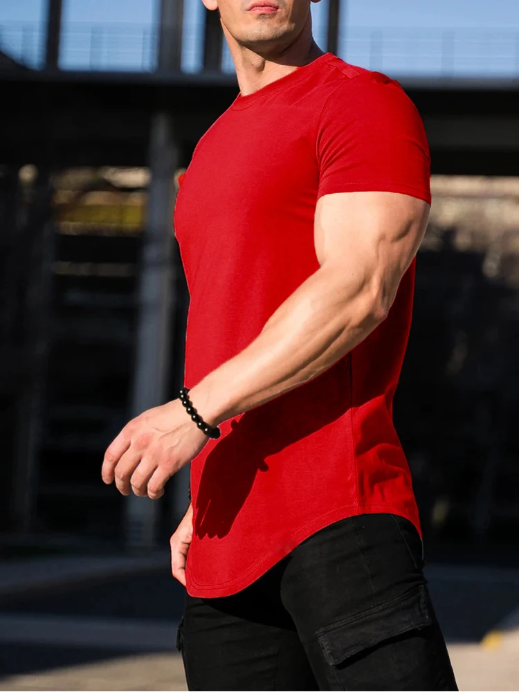 PlatiNum Muscle Fitness T-shirt fit demonstration