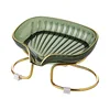 1pc Bathroom Soap Dish Light Luxury Toilet Shower Soap Holder With Drain Water Soap Storage Case Tray Container Bathroom Gadgets 1