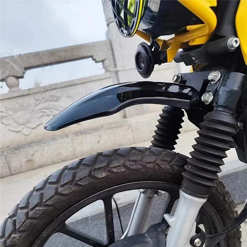 오토바이 머드 가드 프론트 펜더 머드 플랩 스플래시 가드 커버 Honda Cross Cub 110 CC110 2023 2024 Accessoriess