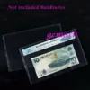 Wholesale 10 Pcs Clear Plastic Folder Currency Sleeves Holders Storage Banknotes Bills Collections 87mmX197mm 1