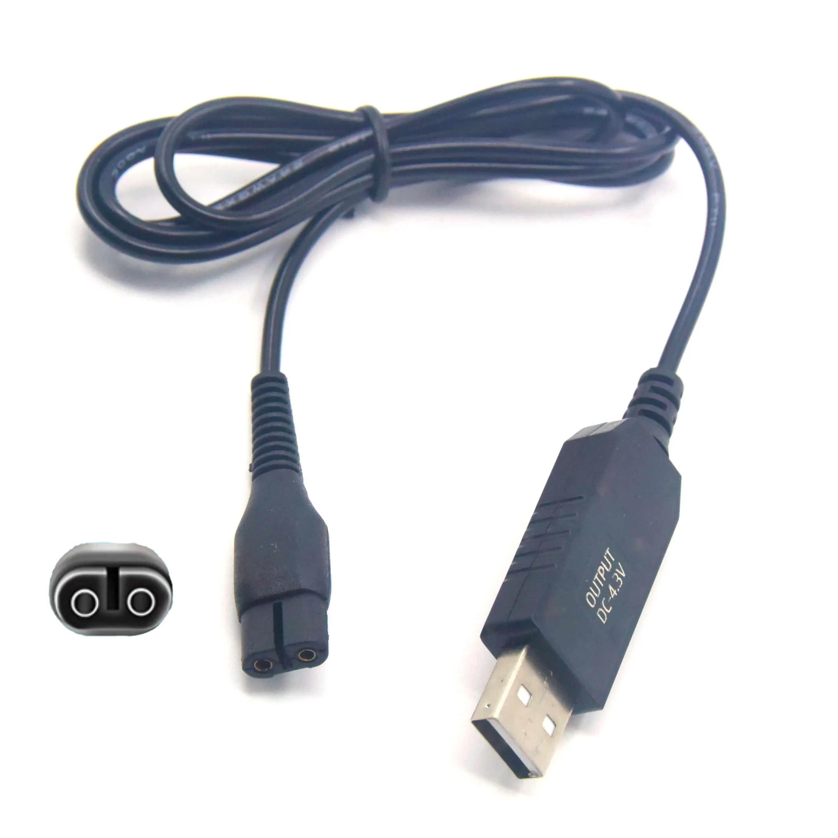 Charging Cable Usb Charging Cable Shaver Charger A00390 4.3V USB Adapter Power for PHILIPS Norelco OneBlade MG3710 MG3711 MG3720 MG3721 MG3730 MG3731 MG3740 Shaver