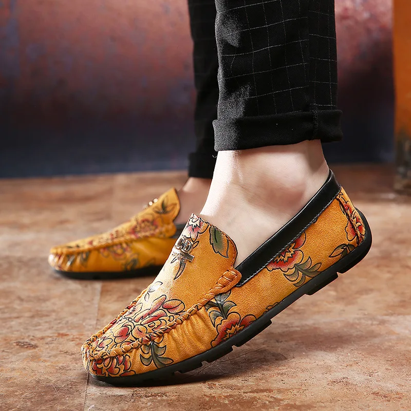 Split Style Leather Shoes Men Luxury Trend Casual Versatile Casual Formal Business Wedding Shoes Fashionable