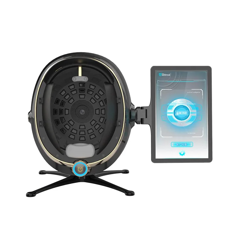 Skin Analyzer Smart Digital Magic Portable 3d HD Digital Skin Analyzer Facial Scanner Skin Analysis Machine with Tablet
