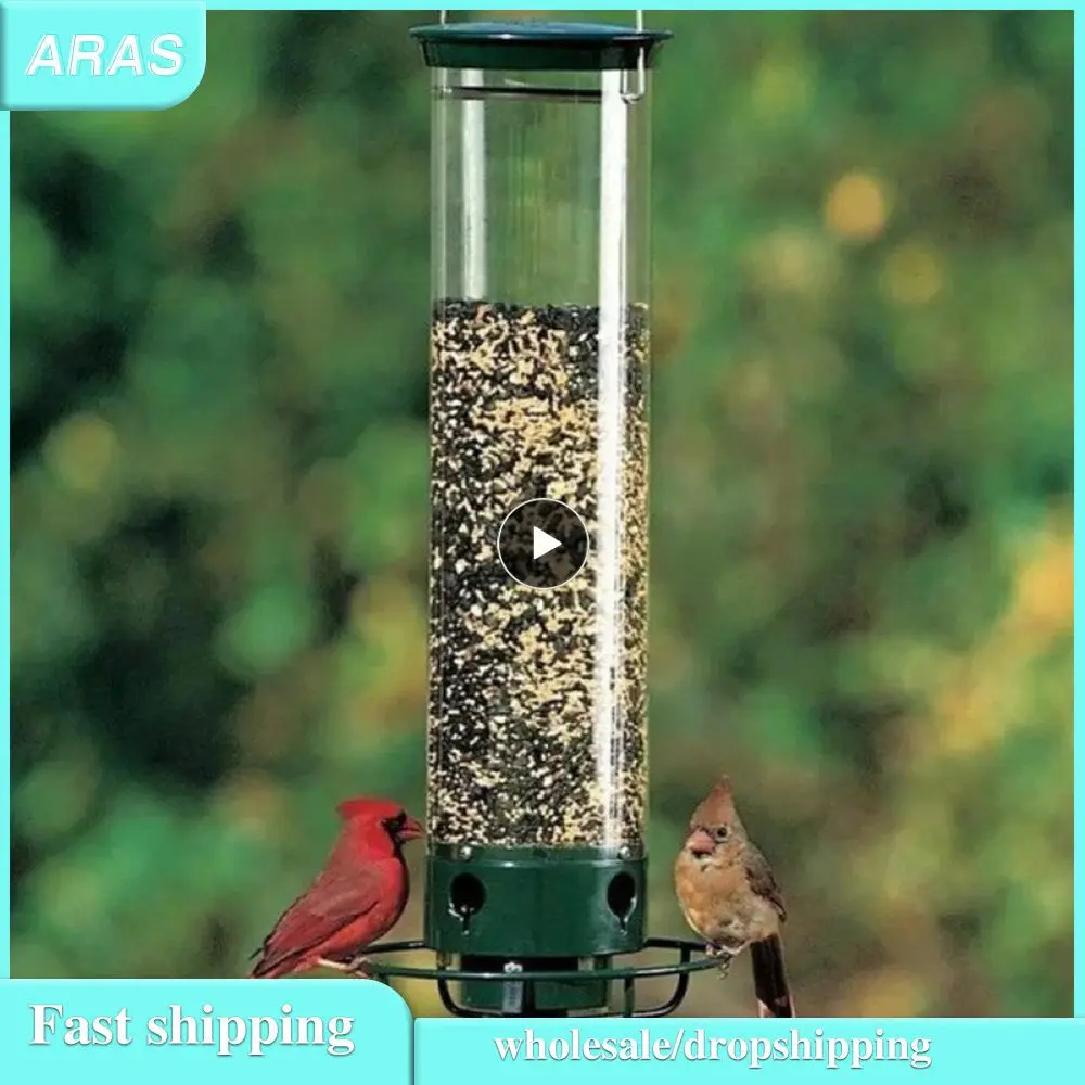 

Самофидер геометрический водонепроницаемый прочный большой емкости Антикоррозийные Садовые принадлежности кормушка для птиц металлический материал консервант