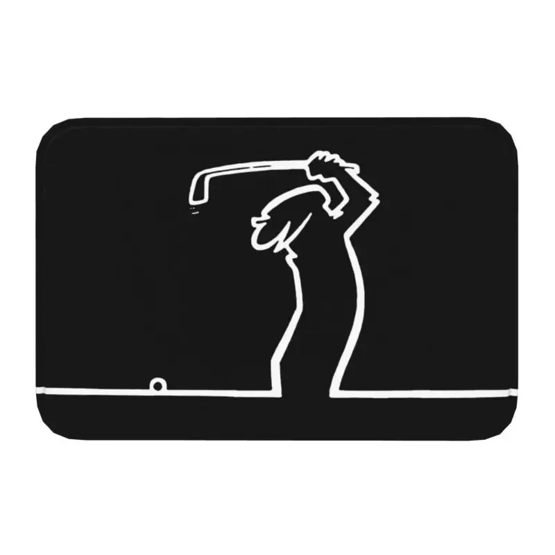 

La Linea Golf Doormat Anti-Slip Bathroom Kitchen Mat Living Room Floor Door Entrance Carpet Rug