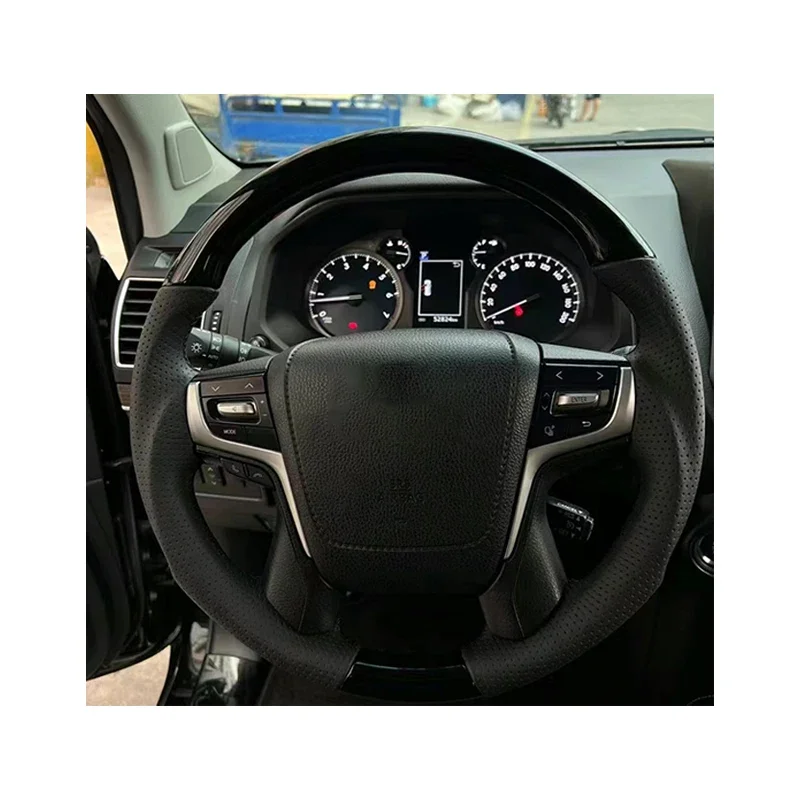 

Универсальное 14-дюймовое Автомобильное рулевое колесо OEM из углеродного волокна, модифицированное Спортивное Рулевое колесо для Toyota