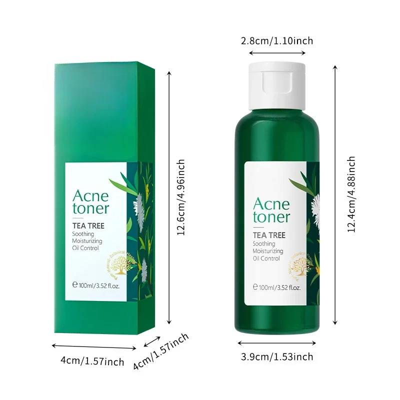 100ml Fenyi Tea Tree Anti Acne Toner Refreshing Moisturizing Moisturizing Softening Lotion Skin Care