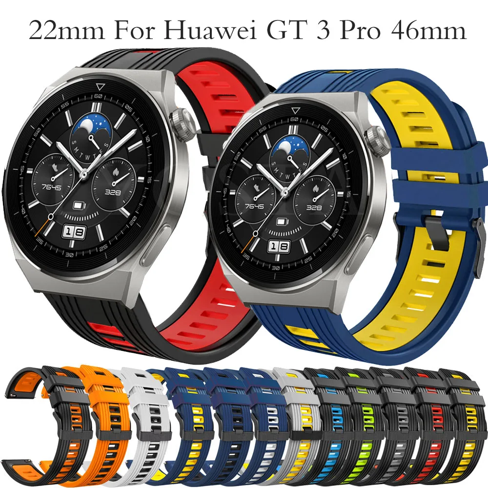 

Ремешок Huawei Watch GT 2 GT2 Pro, браслет для Huawei Watch GT3 Pro 46 мм GT2 GT runner 46 мм, Huawei Watch 3 Pro 22 мм