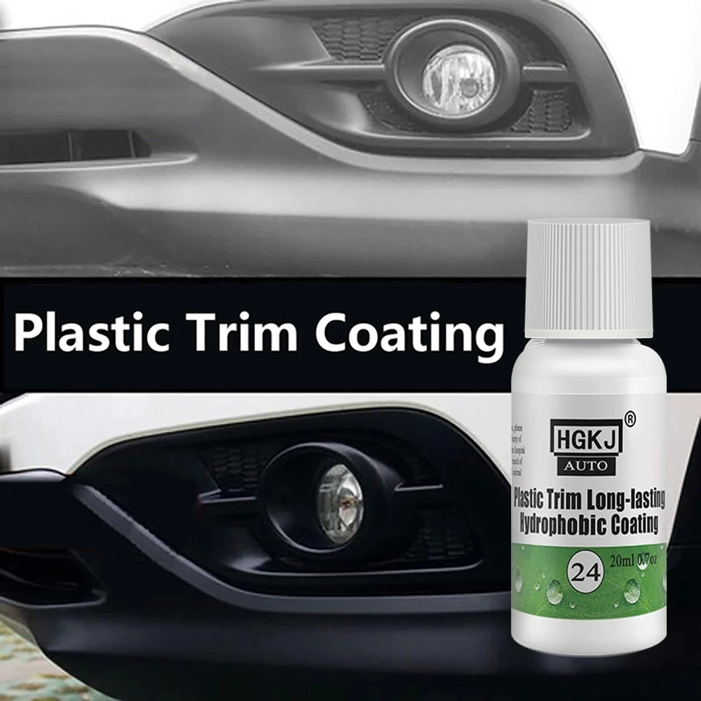 100ML Plastic Trim Long-lasting Hydrophobic Coating Agent Car Accessries Refurbished Liquid Coating Agent adam polishes Paint Care & Polishes