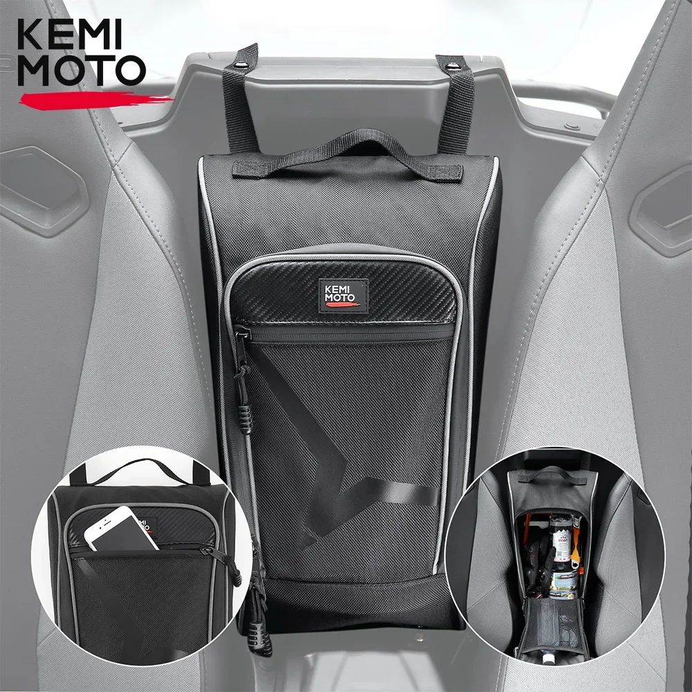 KEMIMOTO Cab Pack Center Seat Storage Bag For CFMOTO for CF Moto ZForce 950 1000 H.O. SPORT HO EX 2020-2024 Water-resistant