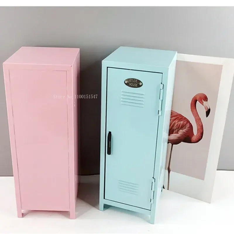 

Small Dormitory Other Bank Keys Items Money Mini Cosmetics Box Iron Cards Cabinet Storage Paper Desktop And