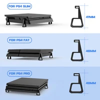 4PCS Cooling Bracket For PS4 Console Heighten Stand Feet for PlayStation4 Slim Pro Holder Stand Base For PS4 Accessories 5
