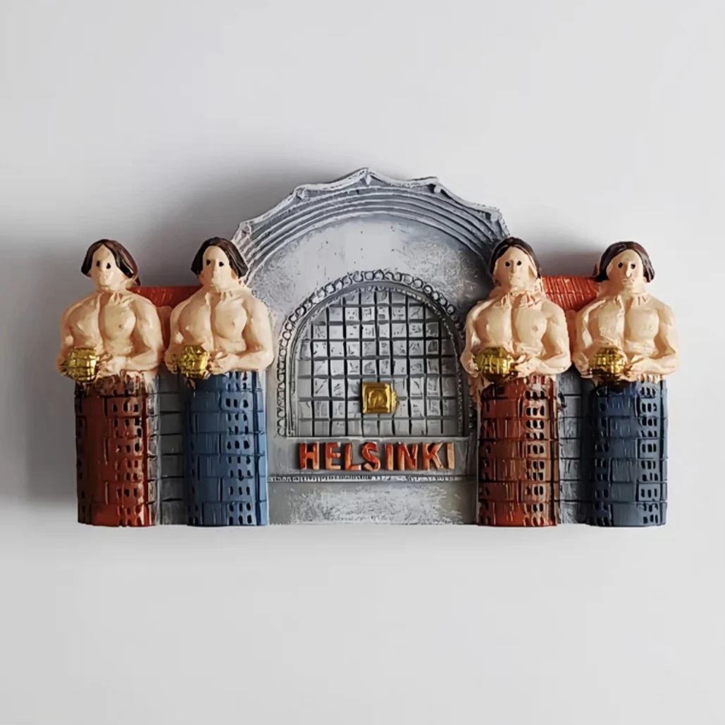Refrigerator Magnets 3D Fridge Magnets Tourism Souvenir for Europe Finland
