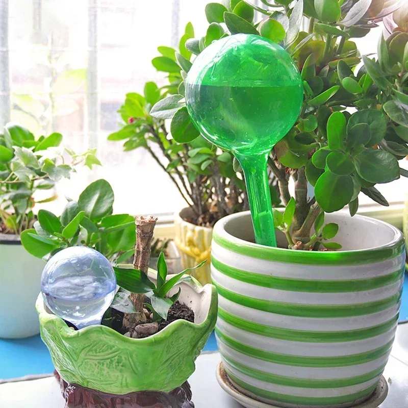 3PCS Automatic Plant Watering Ball Self Watering Bulbs Plastic Flowers Water Feeder Flowerpot Drip Irrigation Device System Plant waterer plants irrigation kits drip irrigation kits garden irrigation kits drip irrigation tool self watering drippers