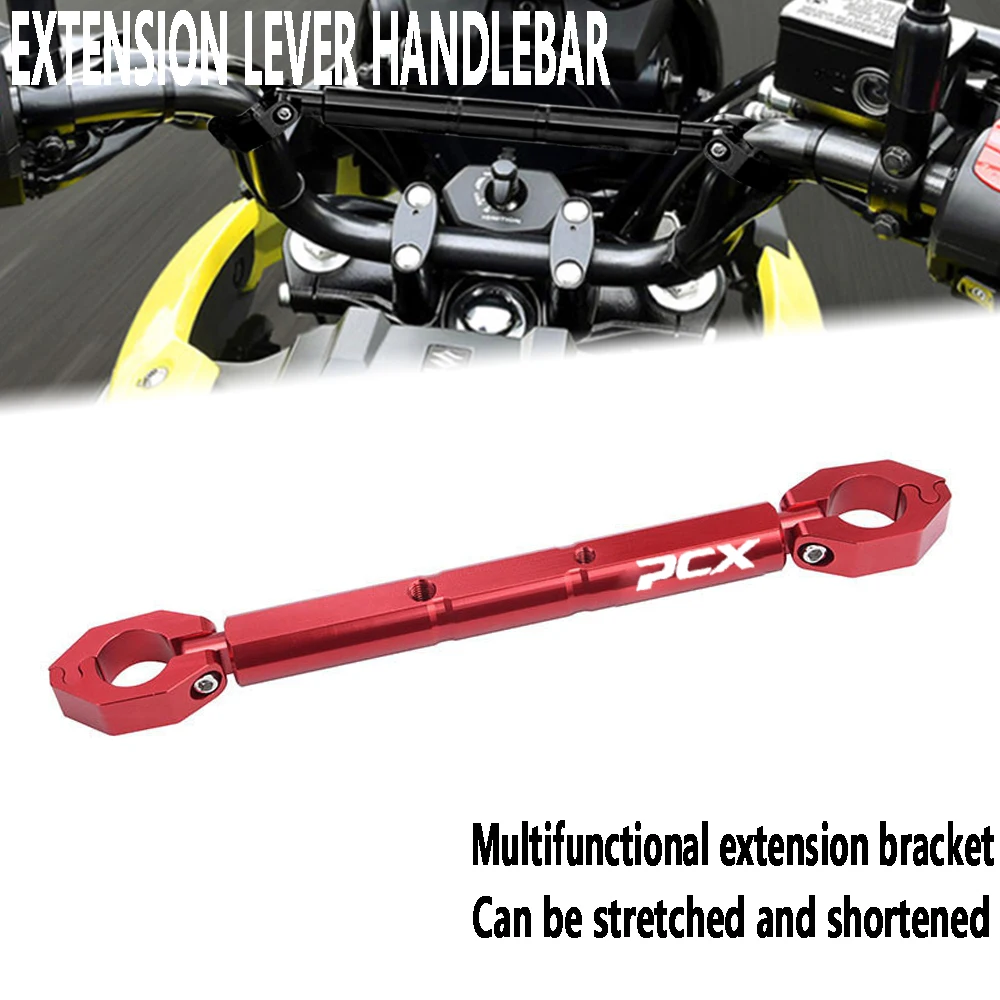 

For Honda PCX160 Motorcycle Modified Extension Rod Handlebar Mobile Phone Navigation Fixed Bracket Faucet Balance Bar