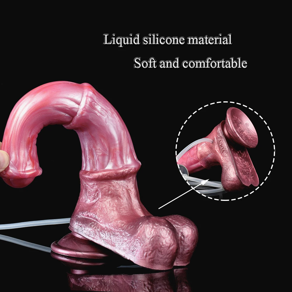 Consolo Realista Cavalo Ejaculação Squirting Horse