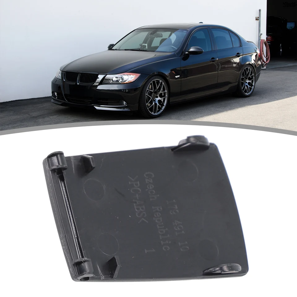 Lot De 2 Housses D'Ancrage ISOFIX Pour Sièges Auto - Compatible BMW F20, F30, F31, E84, Etc. - Noir - 5,5 X 3,5 Cm - 3