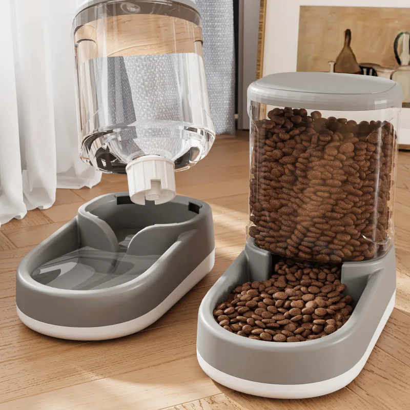 Dog water dispenser cat automatic feeder dog feeding water cat drinking water flowing water unplugged kettle pet supplies