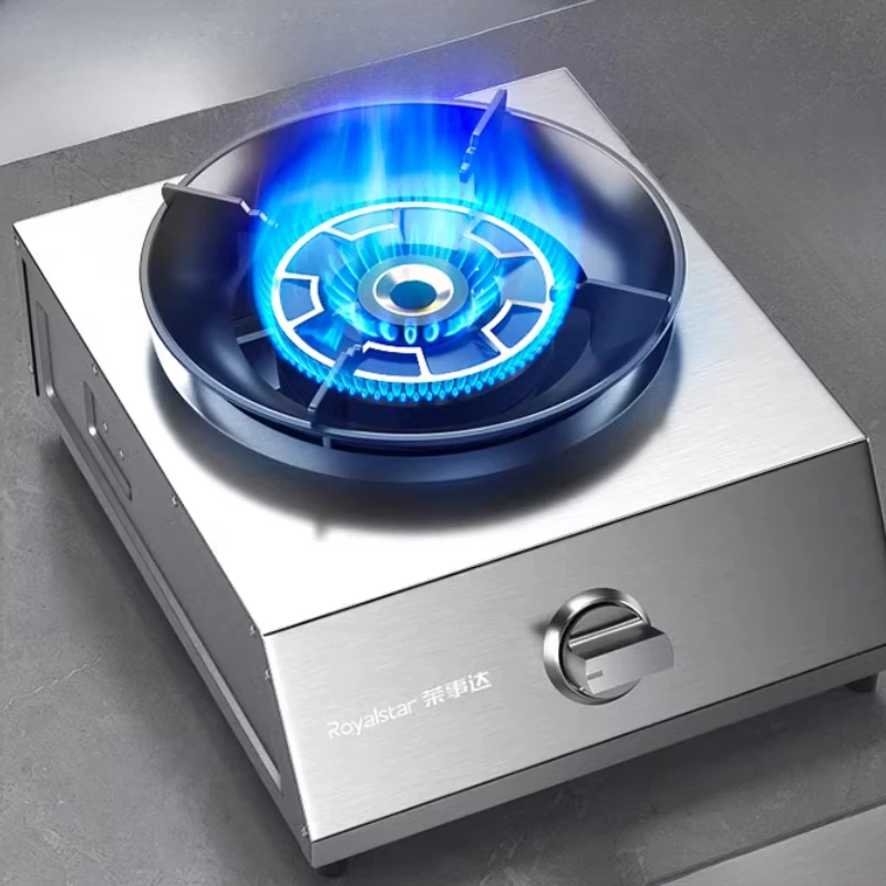 Home Tabletop Fierce Fire Gas Stove, Natural Liquefied Gas Single Stove, Energy Saving Stove Single Eye Stove