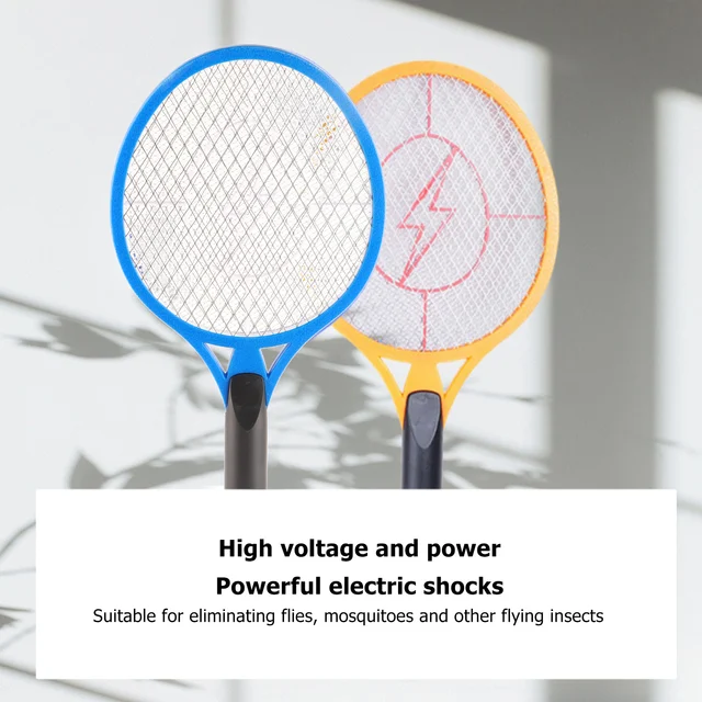 Electric Mosquito Killer Handheld Insect Fly Swatter Racket Portable Fly Insect Bug  Pest Control Tool For Bedroom Insects 6