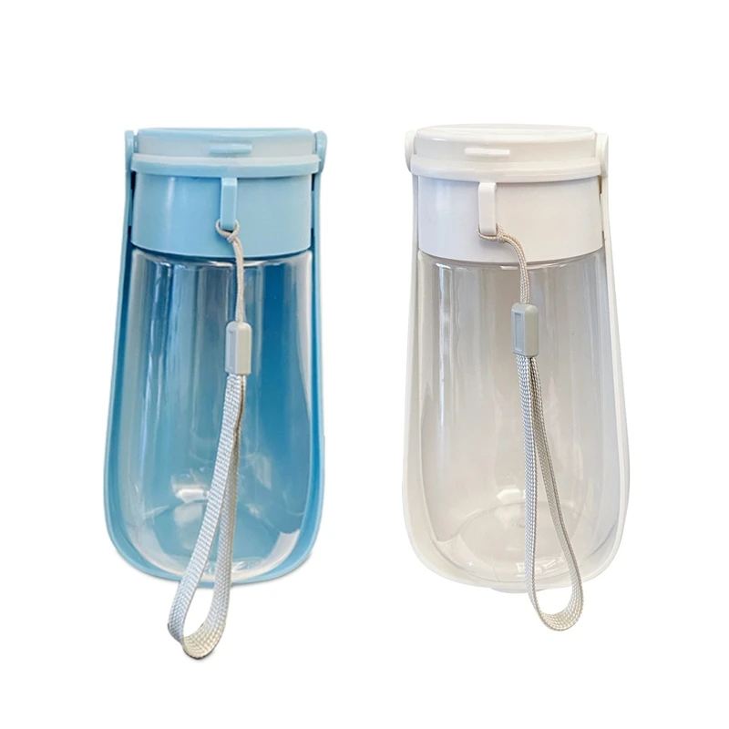 

Бутылка для воды для собак, 450 мл, портативные бутылки для воды для домашних животных, диспенсер для воды для собак, чашка для