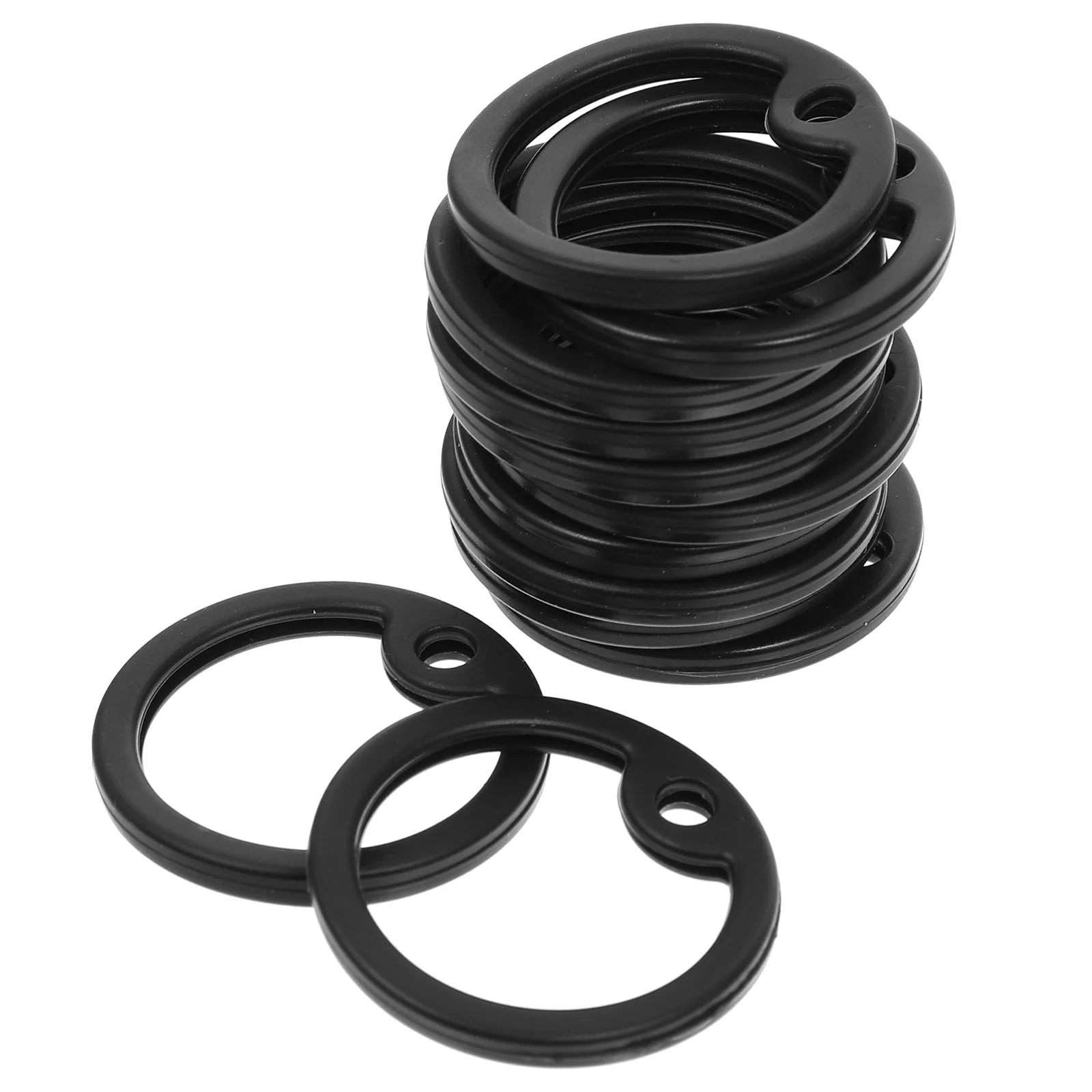 

15pcs Silicone Pet Tag Silencers Tag Rings Collar Dog Tag Silencers