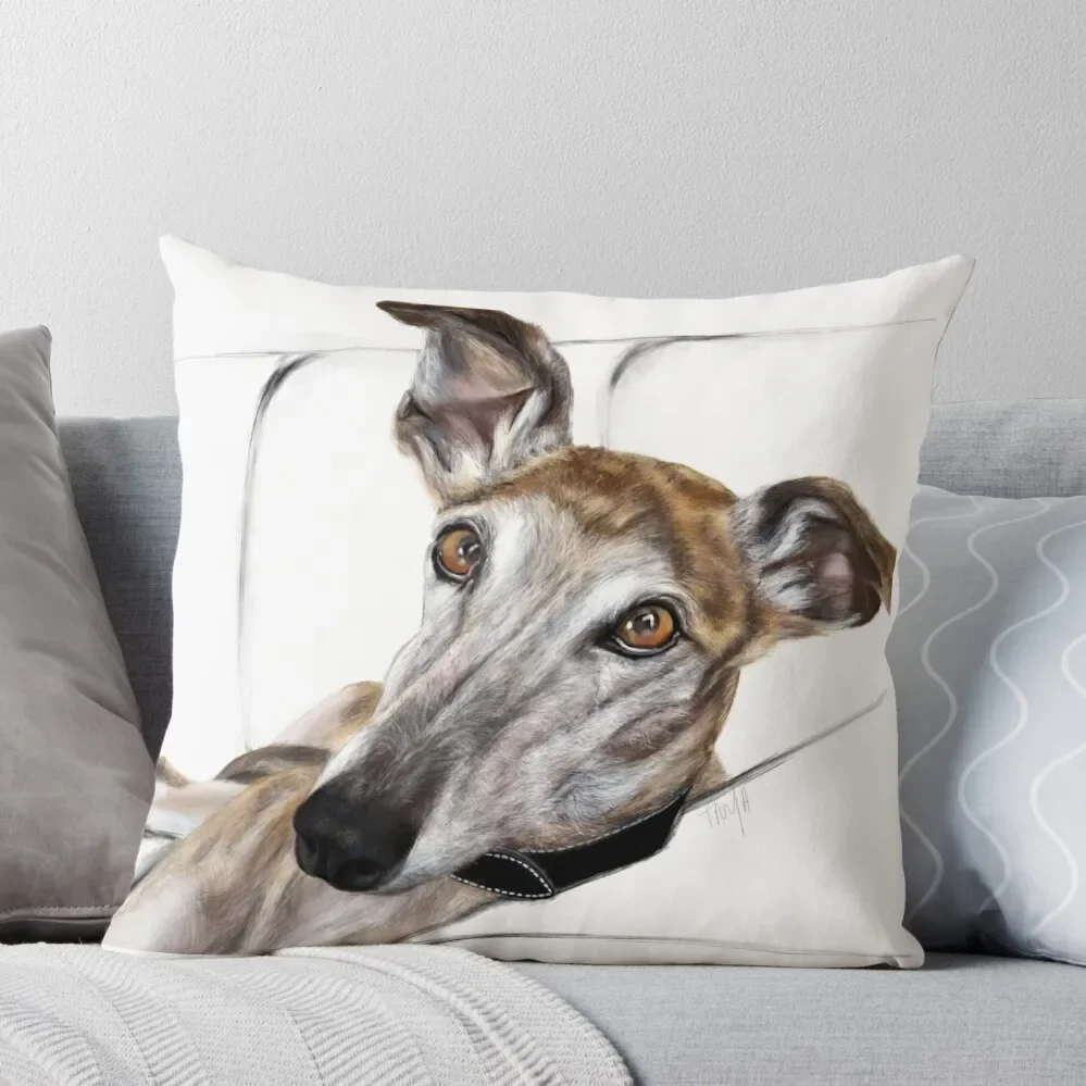 

Brindle Greyhound Throw Pillow Sofa Cushions Cover christmas ornaments 2024