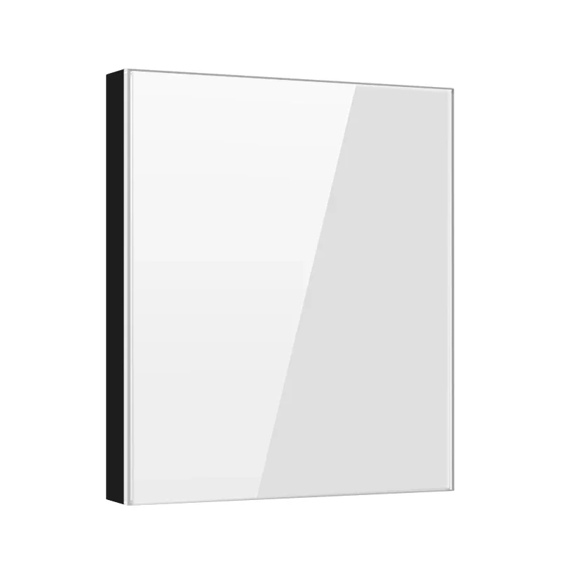 Blank Occlude panel with Installing iron plate 86mm*86mm white black gray crystal tempered glass switch socket panel White board switch glass panel,plastic blank panel