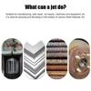 Adjustable Blasting Machine Rust Blasting Device Gravity Sandblasting G un Pneumatic Sandblasting Set 6
