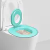 Cat Toilet Trainer Kit Potty Teacher Seat For Pet Smooth Cat Toilet Training Learning Kit For Home Apartment Bathroom Potty 2