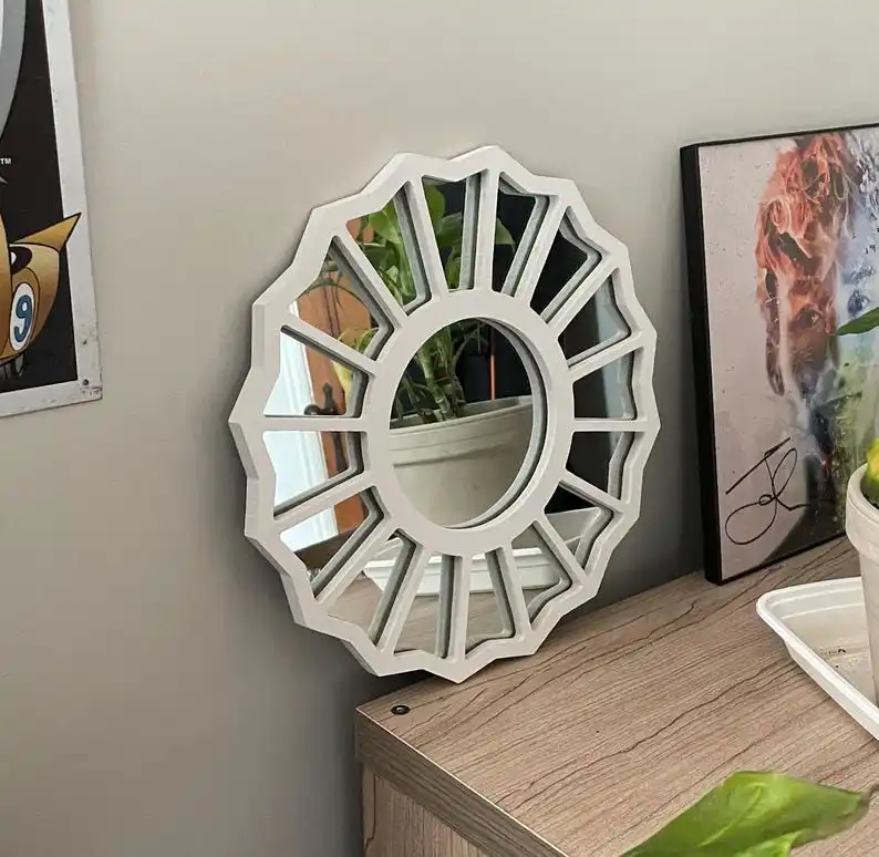 מראה נשי אלוהי מראה נשי אלוהי בהשראת מראה Mac מיילר את המראה הנשי האלוהי 3D קיר תפאורה