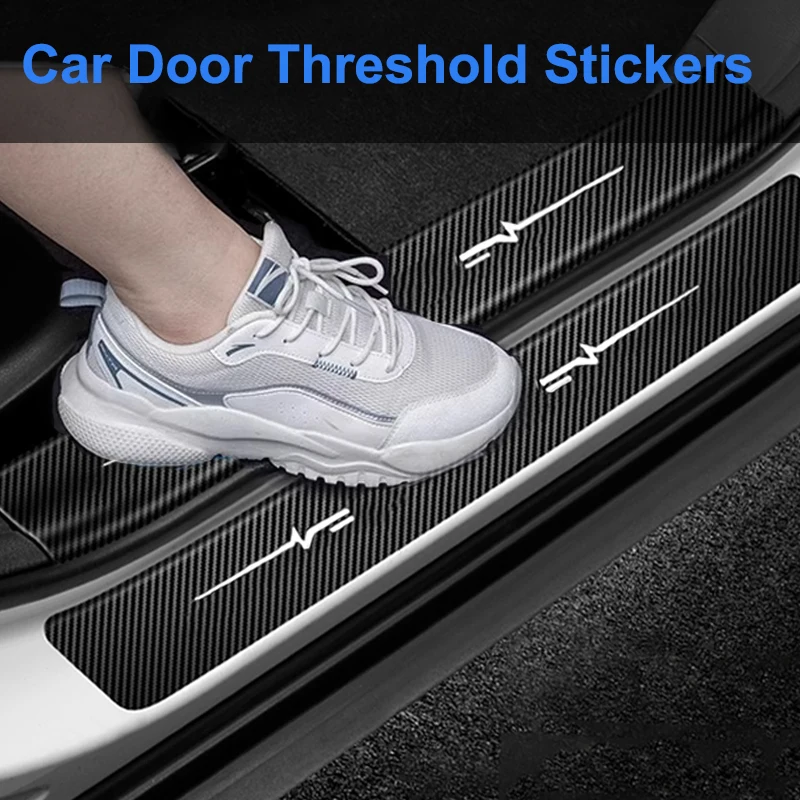 Per Renault Twingo Logo Porta Auto Soglia Anti Kick Sticker Tronco Davanzale Battitacco Paraurti Decalcomanie Pellicola Protettiva Accessori